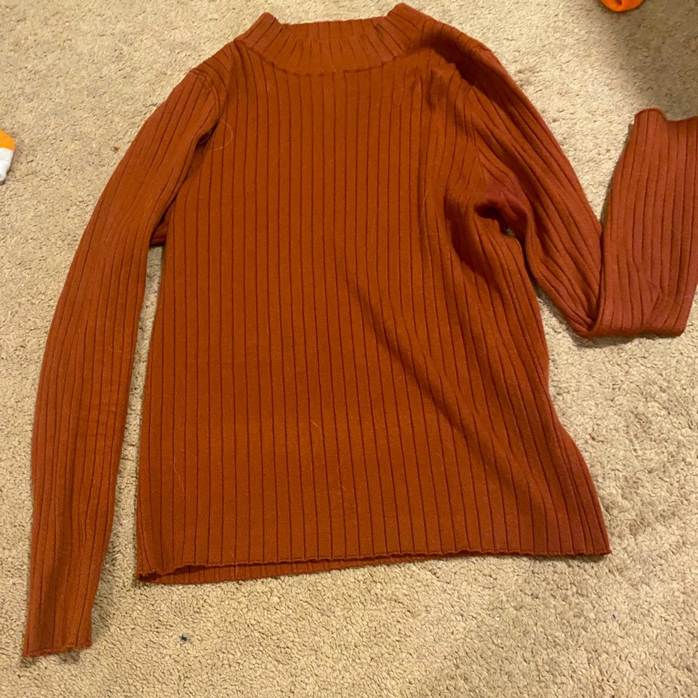 Burnt Orange Sweater